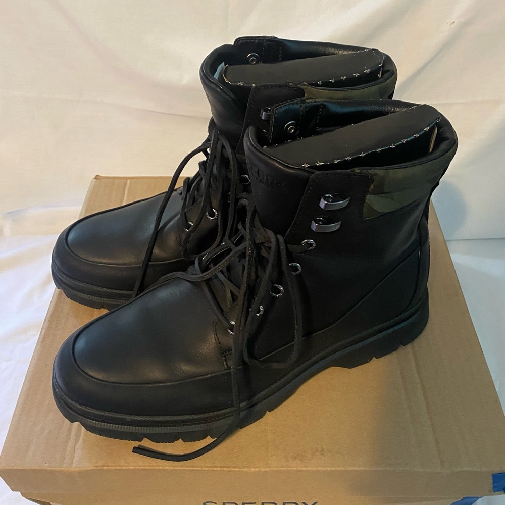 Sperry Watertown 6” boot waterproof black